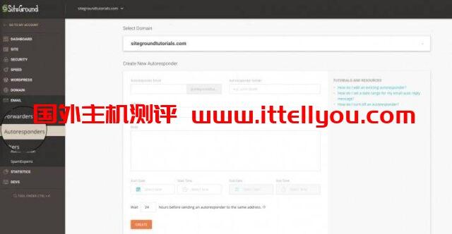 SiteGround：电子邮件转发别名及自动回复教程缩略图