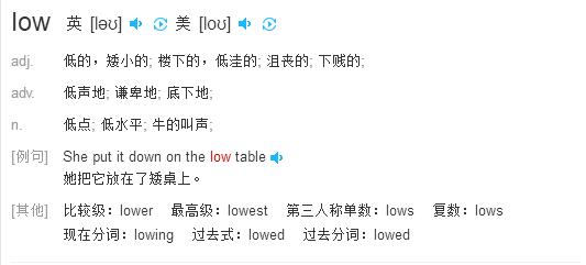 low是什么意思缩略图