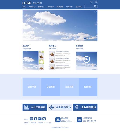 php 企业网站模板 想1_网站模板设置缩略图