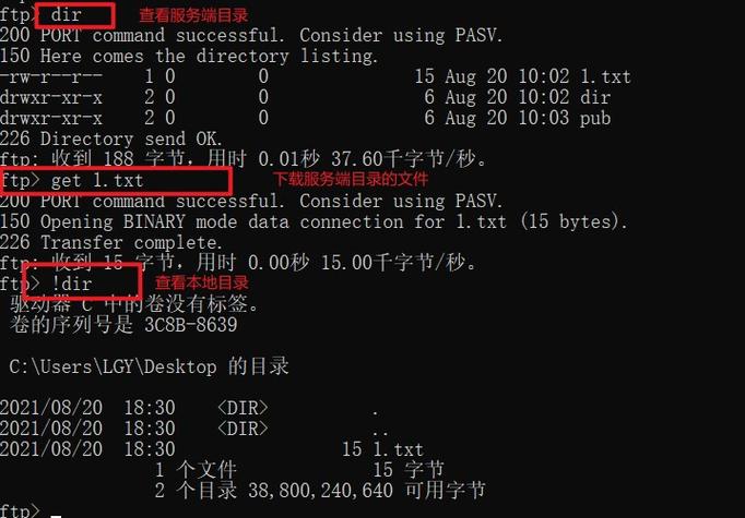 ftp服务器命令行_FTP插图2
