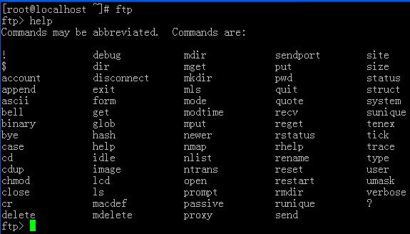 ftp服务器命令行_FTP插图4