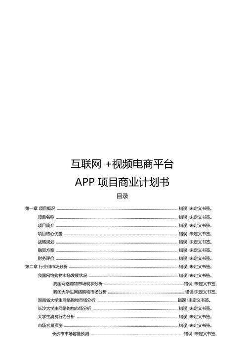 app的商业计划书模板_商业计划插图