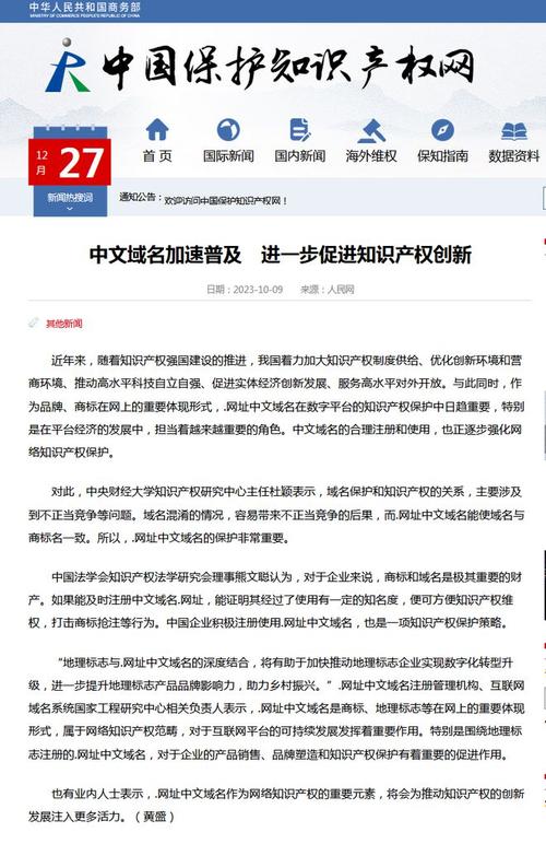 品牌中文域名保护_中文域名是否支持备案插图2