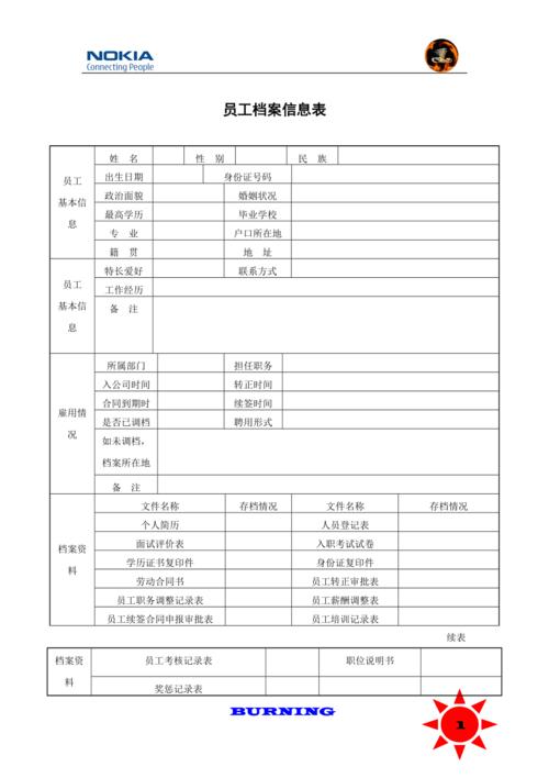 档案网站建设愿景_员工档案缩略图