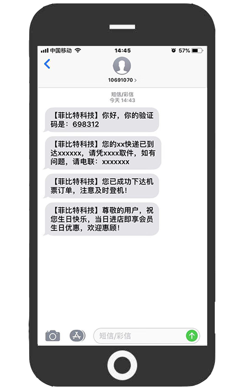 短信验证通知_发送短信验证码插图2