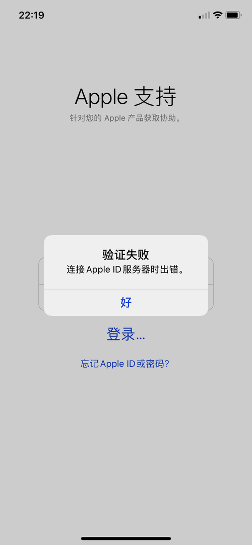 为何在尝试登录AppID时遇到服务器错误？缩略图